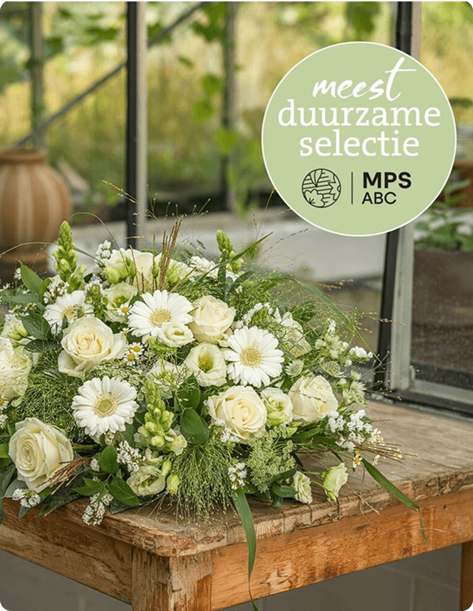duurzame rouwbloemen bestellen
