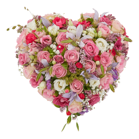 Rouwwerk Zacht hart - Hartvorm