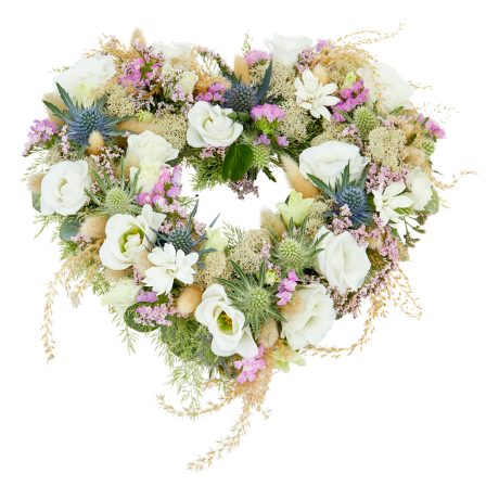 Rouwwerk Eeuwig hart - Hartvorm