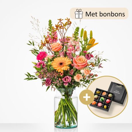 Cadeauset Feestelijk genieten (met bonbons)