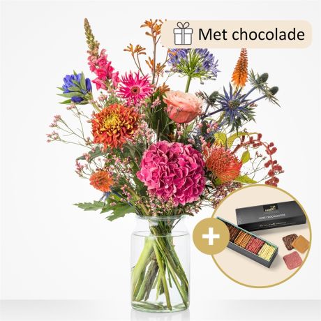 Cadeauset Uitzinnig (met chocolade) Cadeauset Uitzinnig (met chocolade)