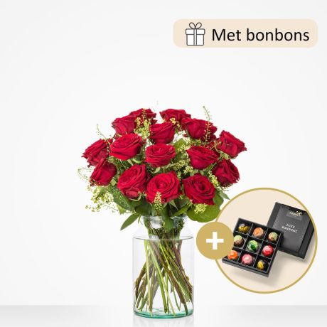 Cadeauset Blij met jou (met bonbons)