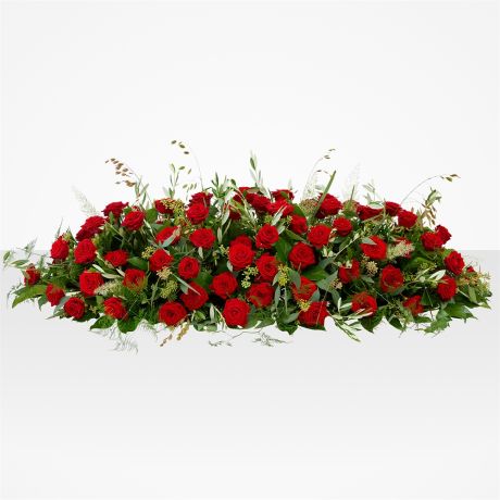 Rouwwerk Voor altijd - Hele kistbedekking